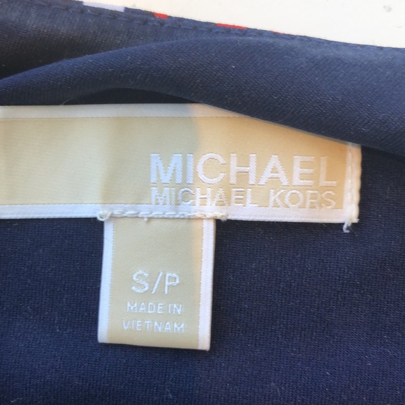 Michael Kors false wrap heart print dress - Picture 9 of 10